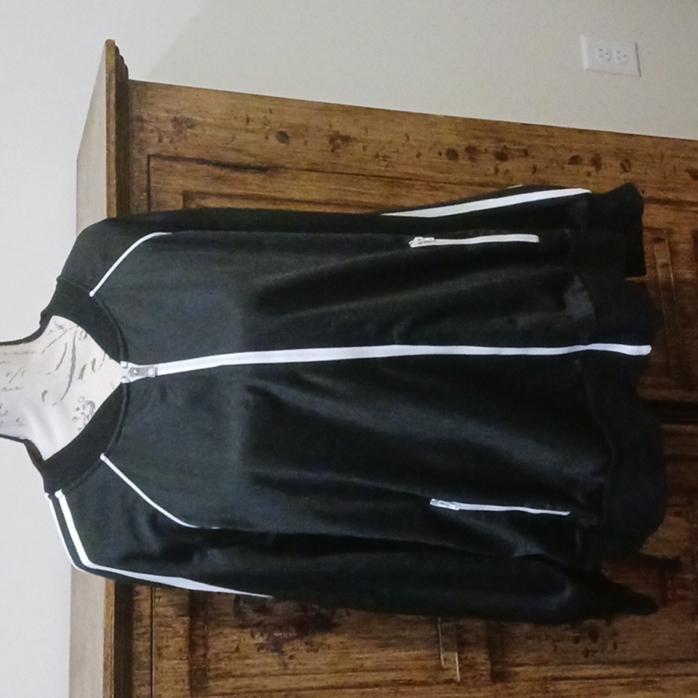 Black/White Athletic Jacket